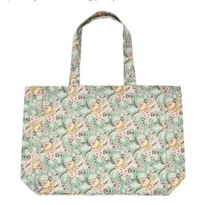 Louise Misha Blue French Flowers Beverly Tote Bag